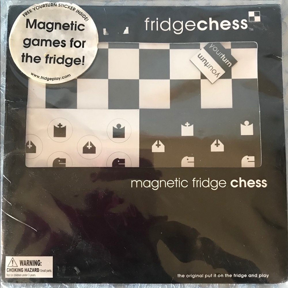 Fridgeplay Magnetic Chess ame for the Fridge